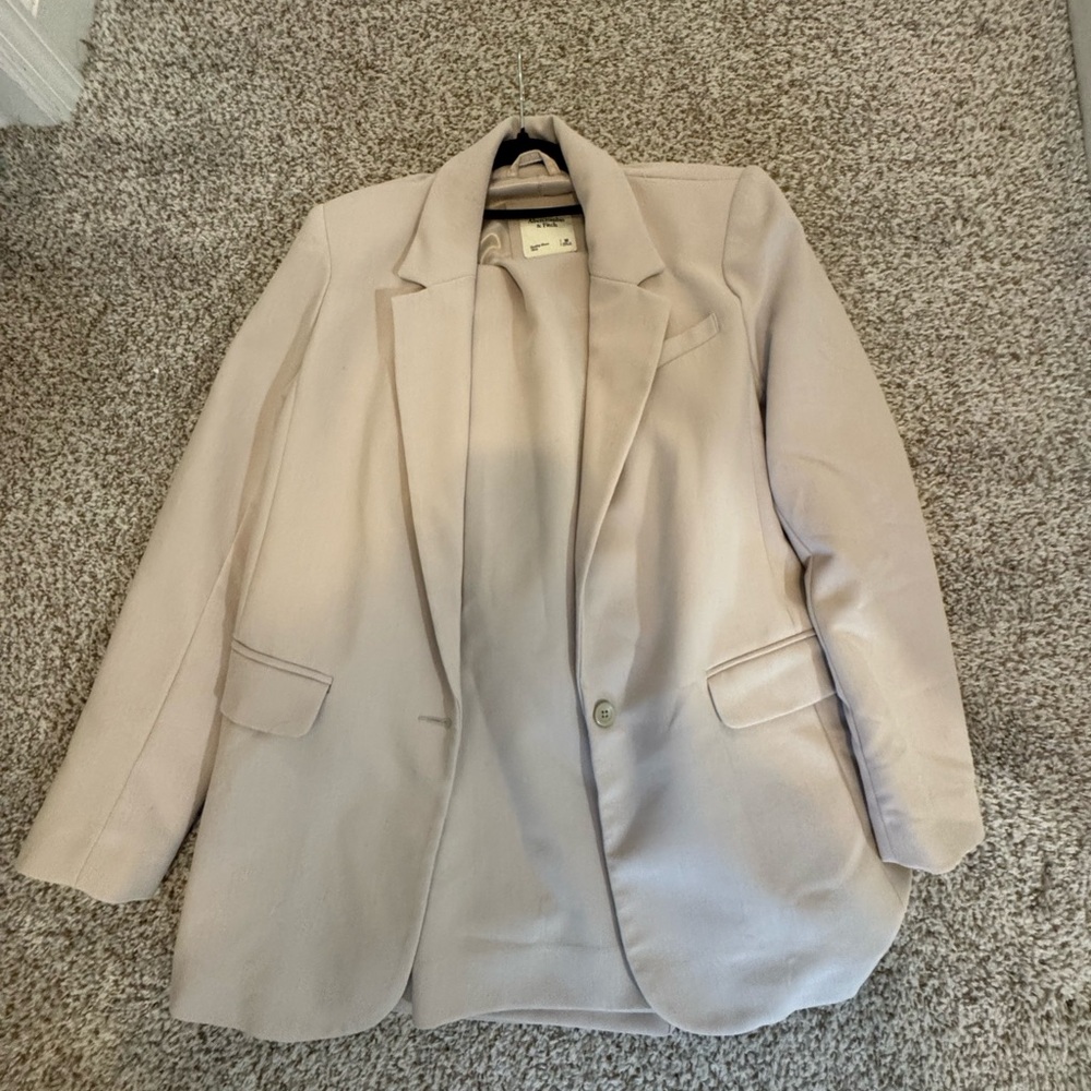 Abercrombie tan blazer